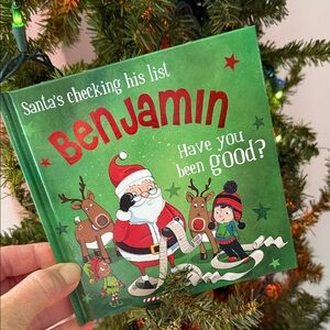 Personalized Santa Christmas Storybook - Benjamin